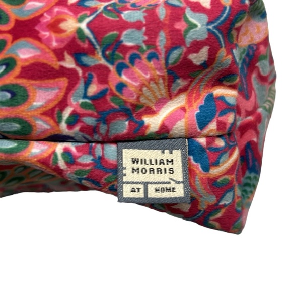 WILLIAM MORRIS AT HOME PEACOCK & BIRD VELVET POUCH - Picture 7 of 10
